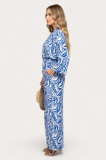 Printed Two-Piece Co-ord Set — side view