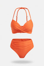 Structured Bikini Set — Orange