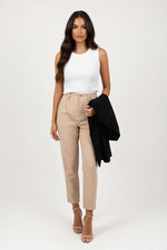 Knitted Halter Top — front view