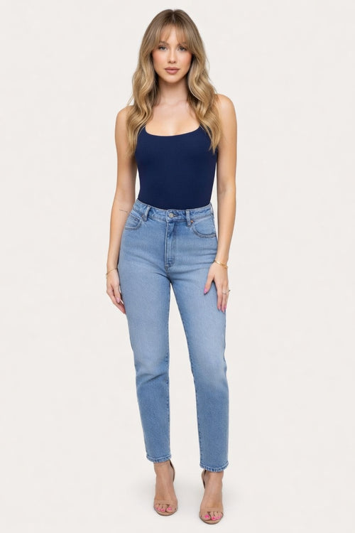 Halter Neck Viscose Top — front view