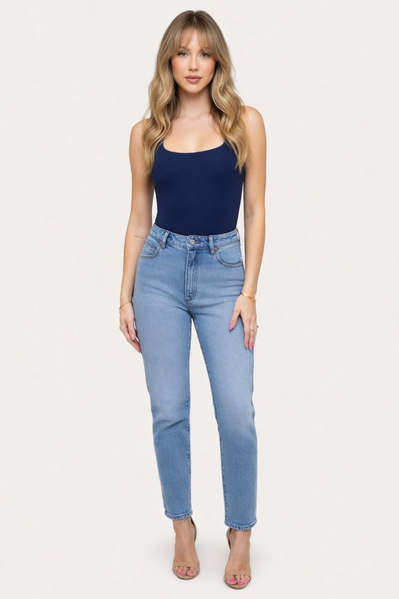 Halter Neck Viscose Top — front view