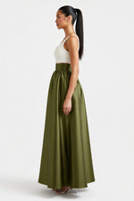 High-Waist Utility Skirt — side view