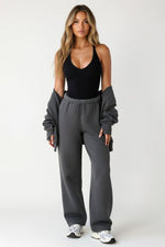 Ribbed Knit Vest — Black