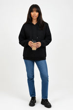 Letter Sweatshirt — Black