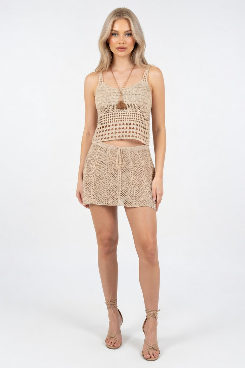 Knit Co-ord Set — front view