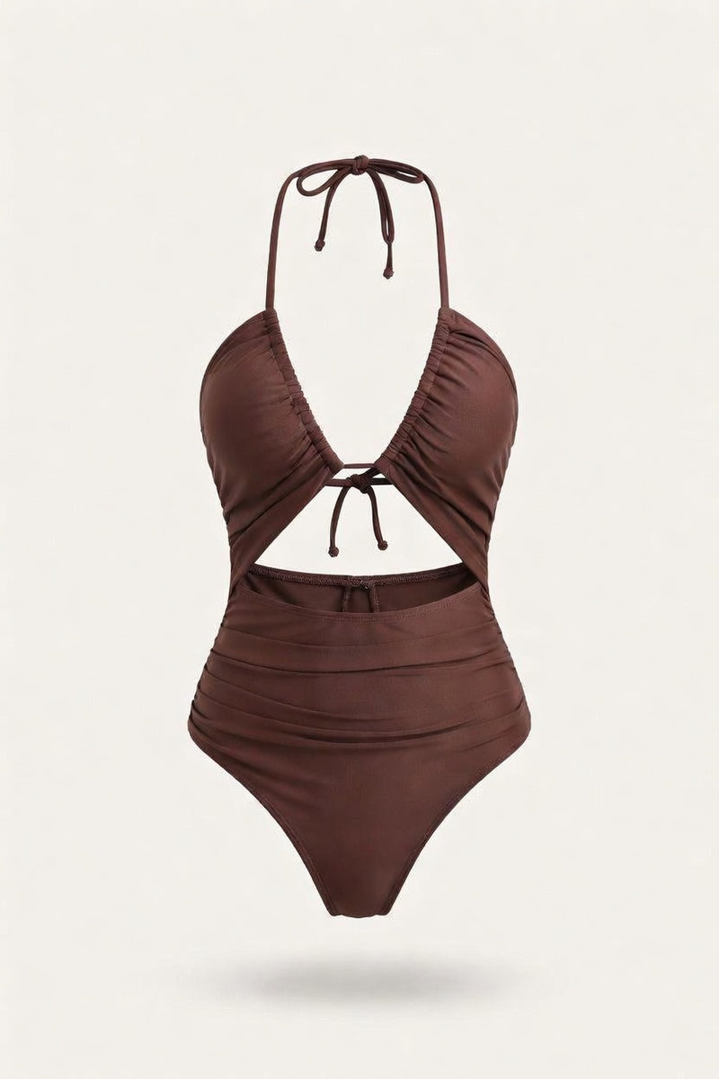 Cut-Out Swimsuit — front view