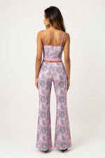 Leopard Print Co-ord Set — back view