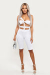 Rivet Detail Hollow Cut-Out Jumpsuit