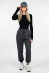 Ribbed Long Sleeve Fitted Top