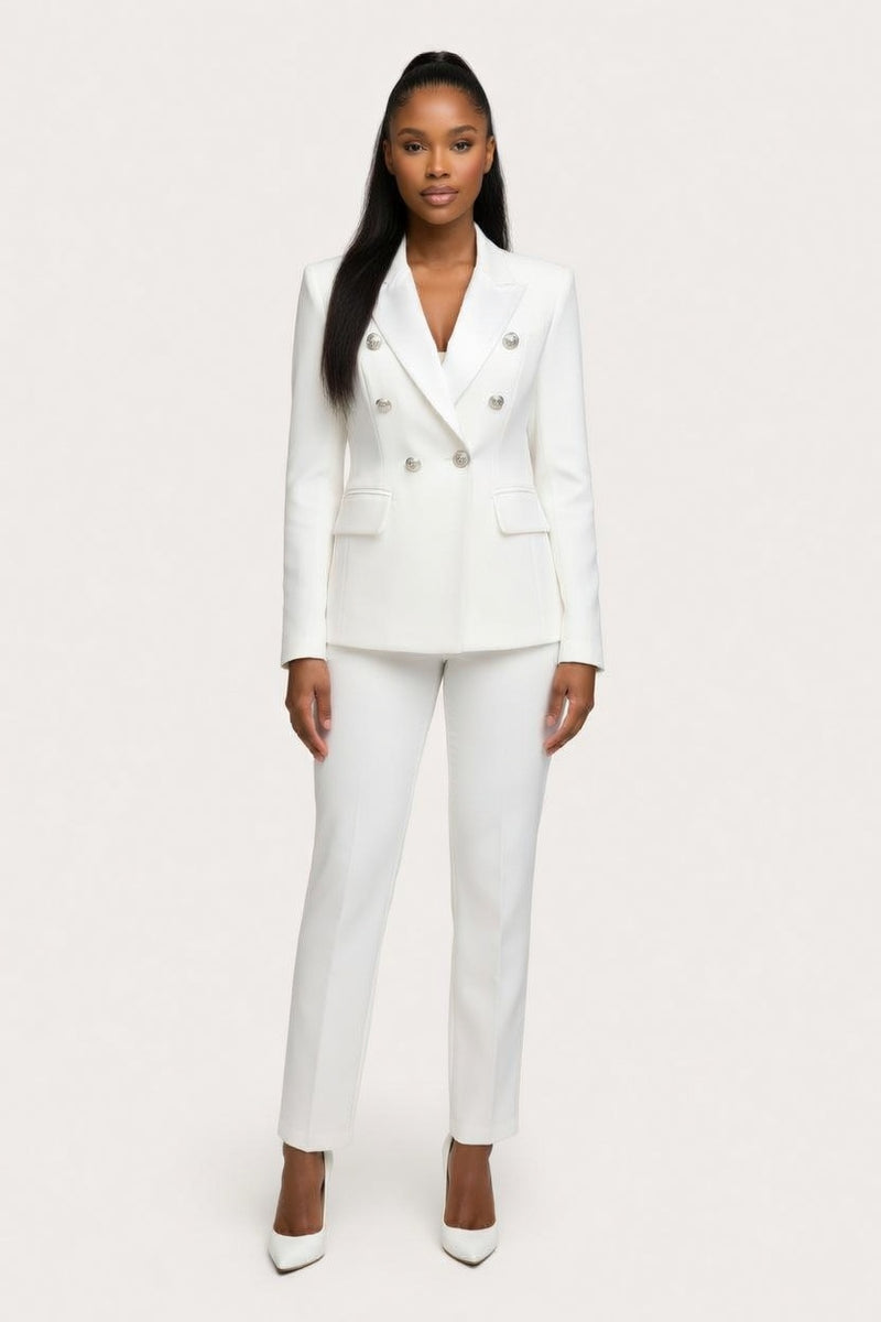 Structured Blazer Co-Ord Set — front view