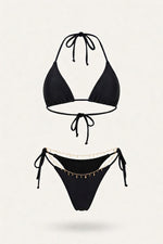 High Waist Bikini Set — front view