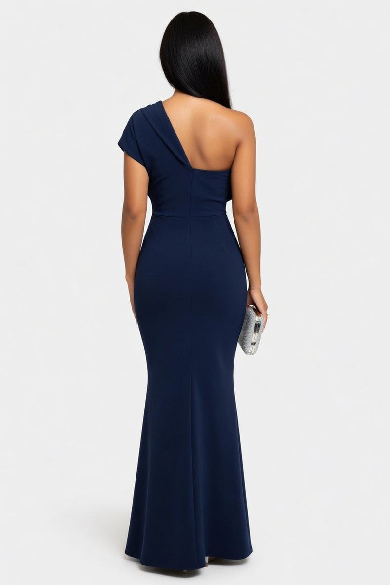 Off-Shoulder Bodycon Dress — back view