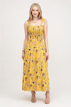 Printed Halter Maxi Dress