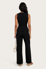 Sleeveless Co-ord Set — back view