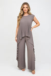 Tailored Top & Pleated Pants Co-ord