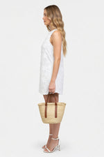 Oversized Vest Dress — side view