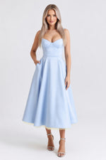 Double Layer Mesh Dress — front view