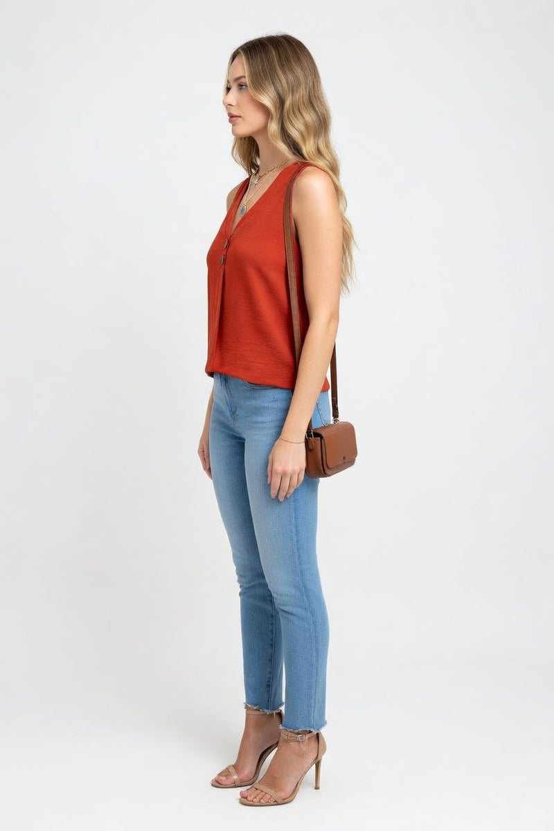 Solid Cami Top — side view