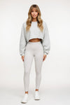 Cropped Long Sleeve Top