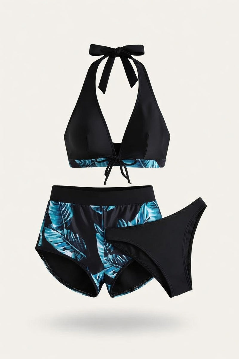 Printed Bikini Set — front view