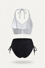 Drawstring Bikini Set — back view