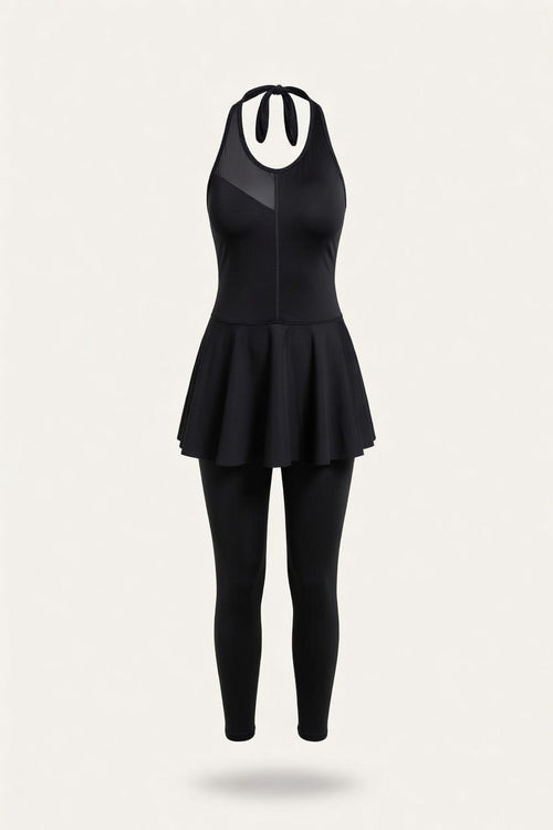 Long-Sleeve Swim Suit — front view