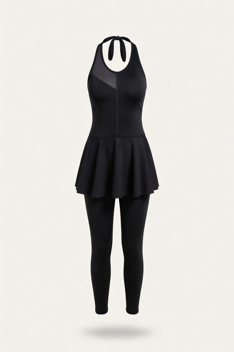 Long-Sleeve Swim Suit — front view