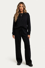 Two Piece Knit Set — Black