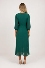 Chiffon Mini Dress — back view