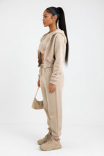 Hooded Sweat Set — side view