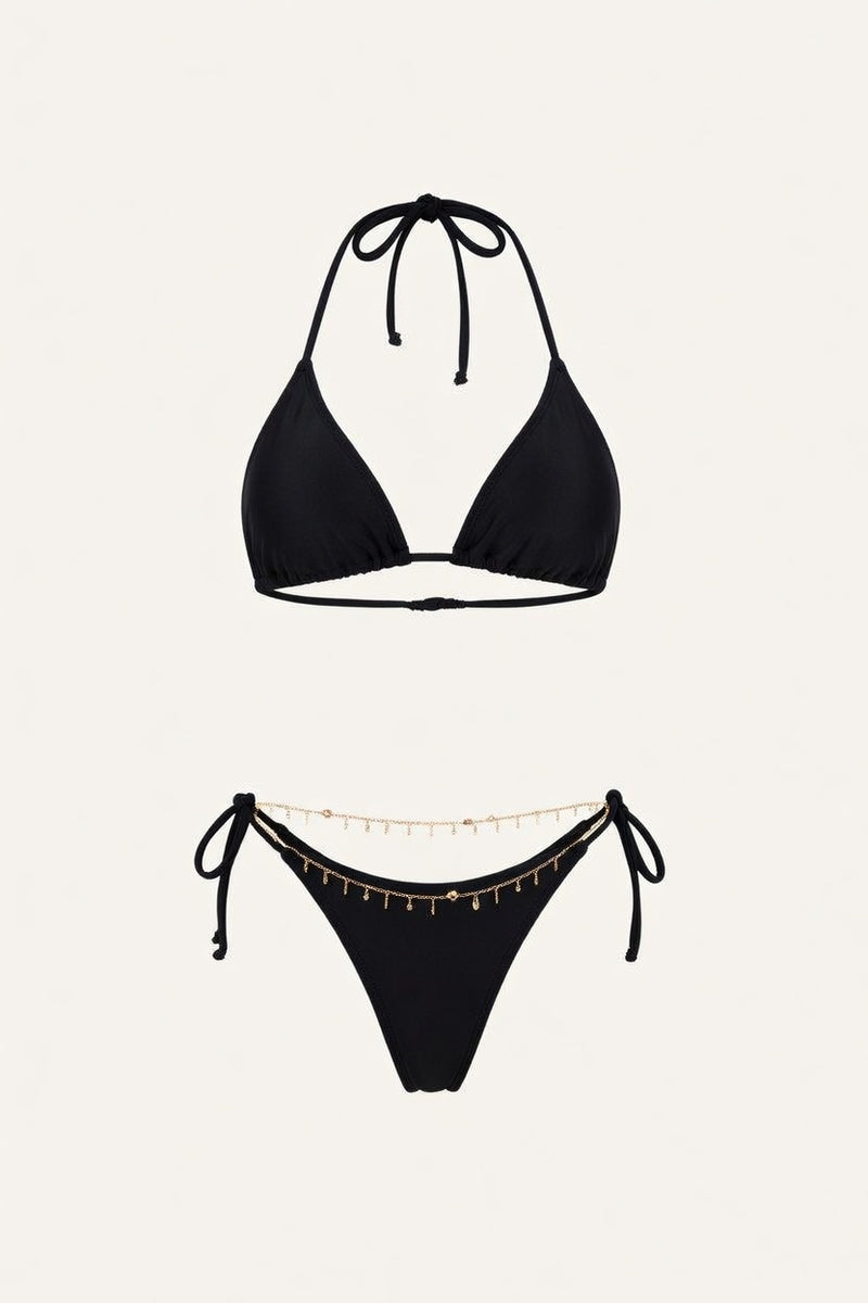High-Waisted Bikini Set — front view