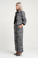 Structured Blazer Wide-Leg Trouser Co-ord — side view