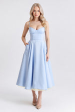 Layered Mesh Dress — front view