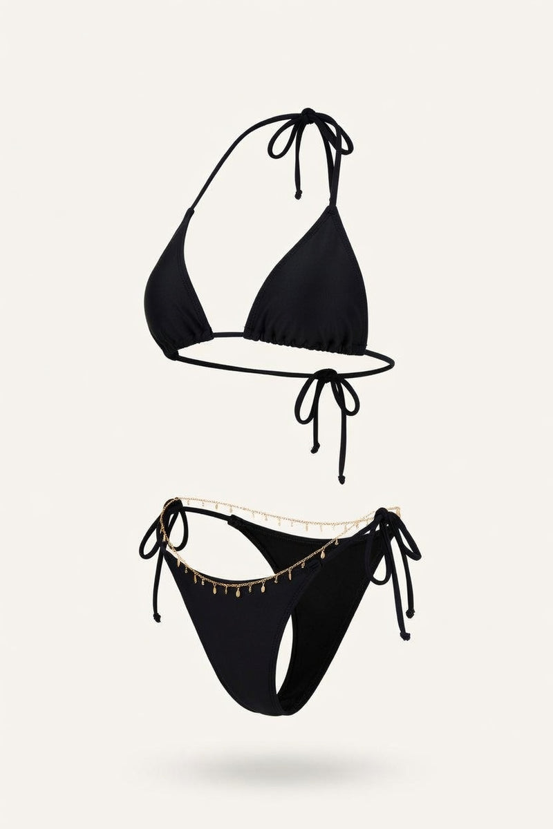 High Waist Bikini Set — side view
