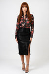 Sequin Mini Skirt