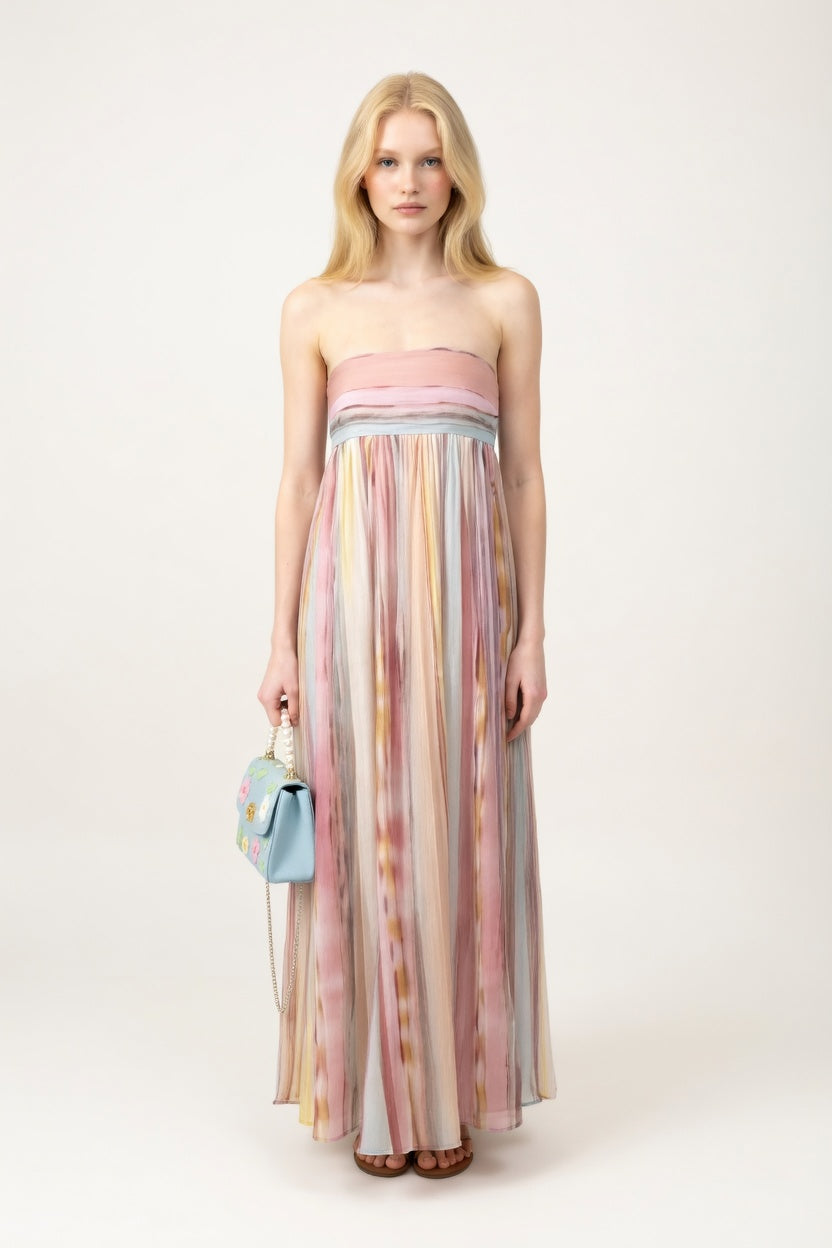 Strapless Tube Dress — front view