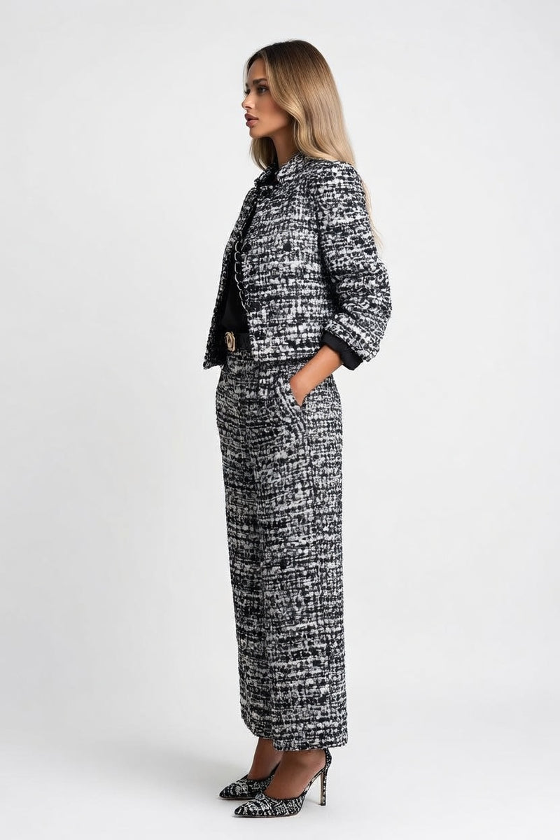 Tailored Blazer Wide Leg Co-ord — side view
