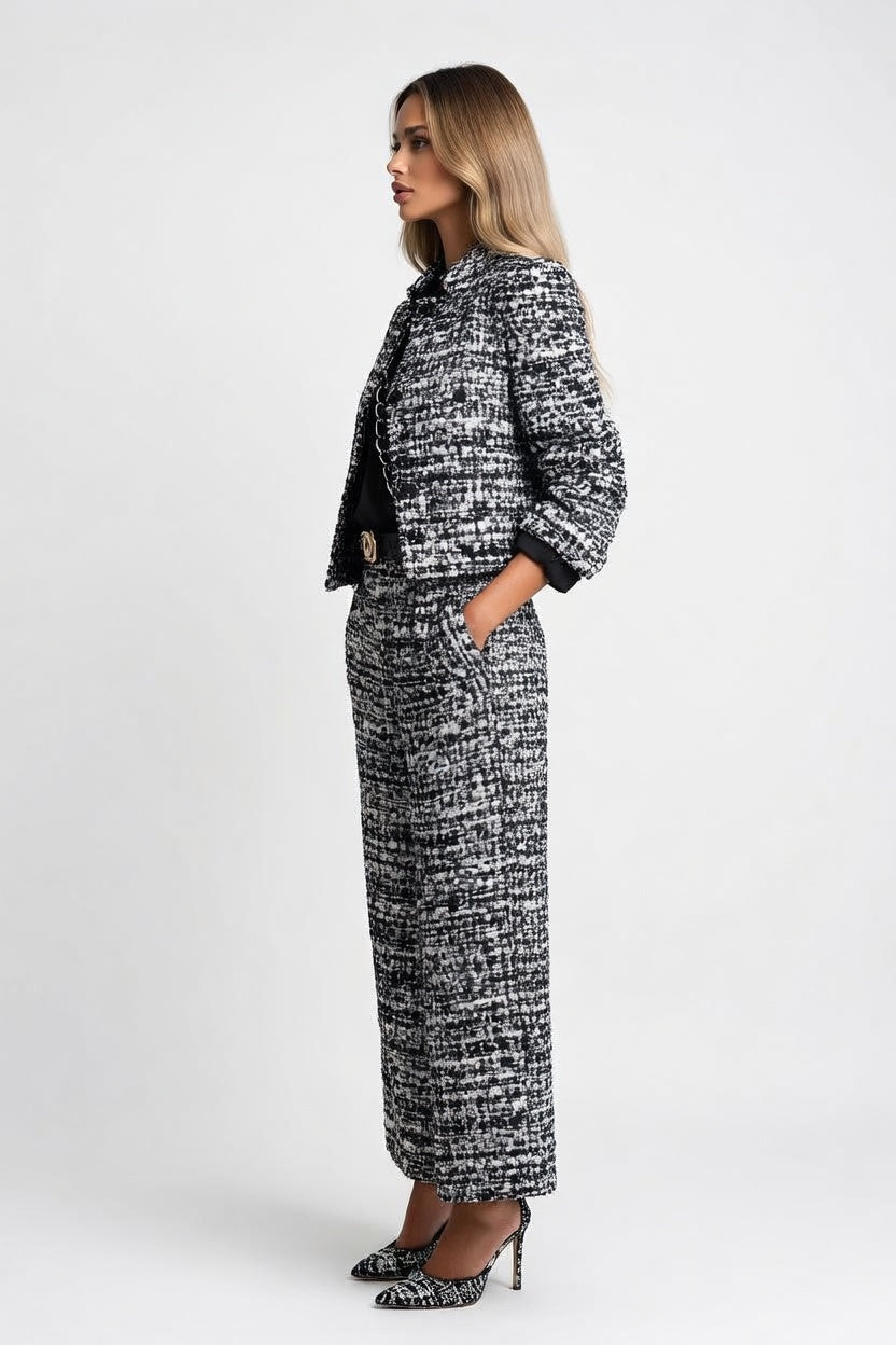 Tailored Blazer Wide Leg Co-ord — side view