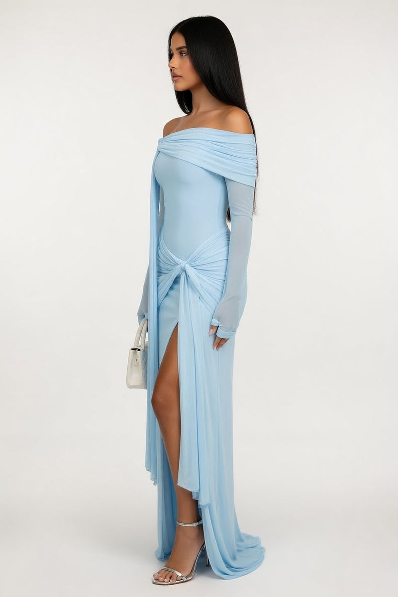One Shoulder Strap Dress — side view