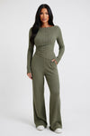 Knitted High Neck Co-ord Set