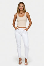Lace Camisole Top — Apricot
