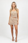 Knit Vest Co-ord Set