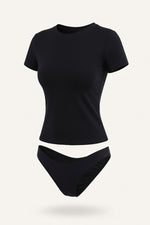 Slim Fit T-Shirt — Black
