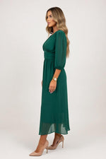 Chiffon Mini Dress — side view