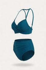 Structured Triangle Bikini Set — side view