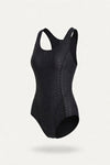 Shark Skin Texture Swimsuit