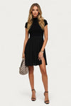 Pleated Midi Dress
