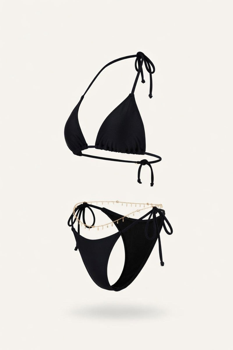 High-Waisted Bikini Set — side view