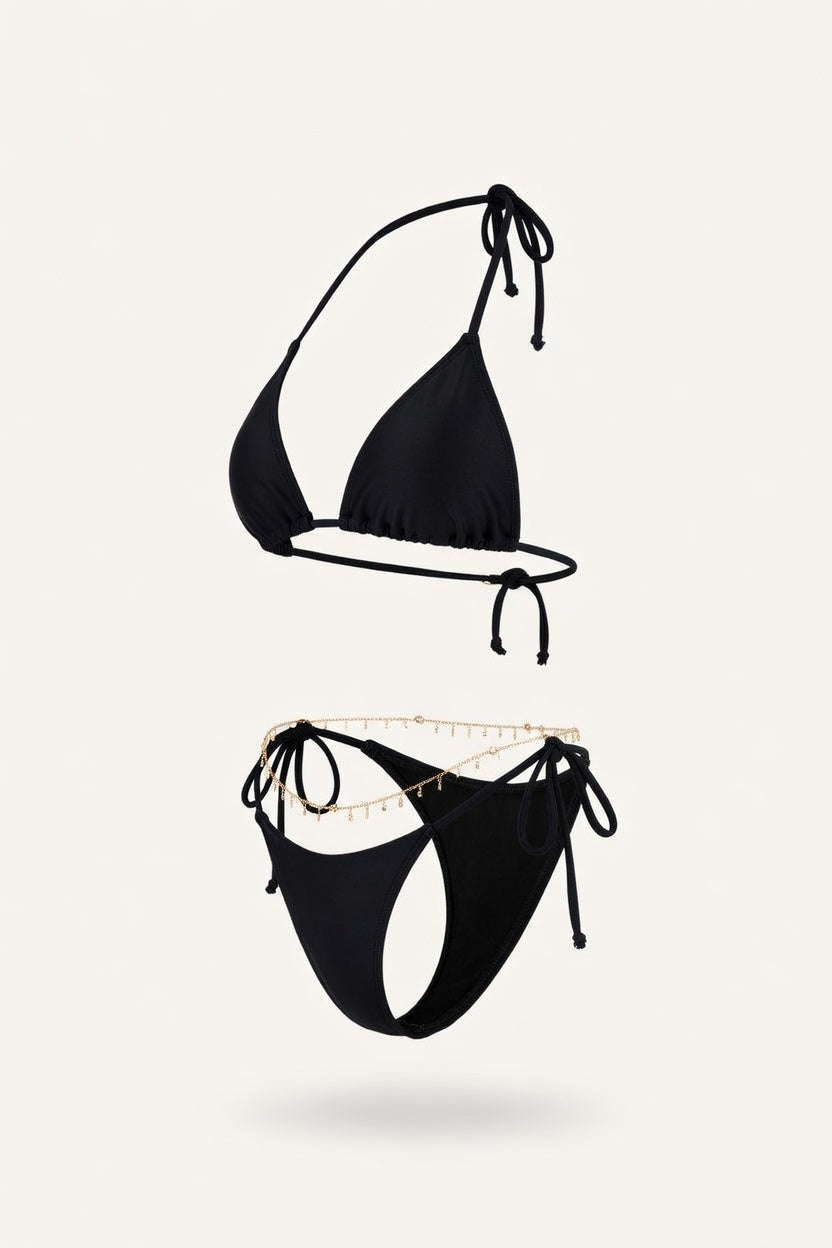 High-Waisted Bikini Set — side view