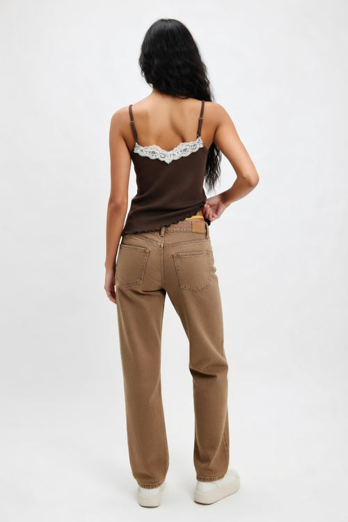 Lace Trim Camisole — back view